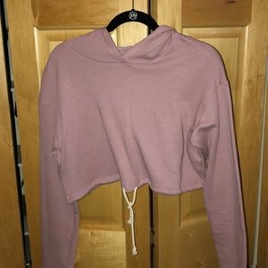 Cropped sweatshirt